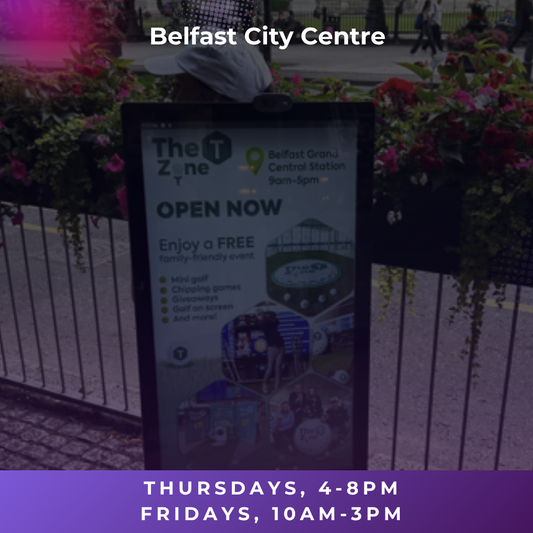 Place your ad in front of thousands in Belfast City Centre, 720 Ad Plays